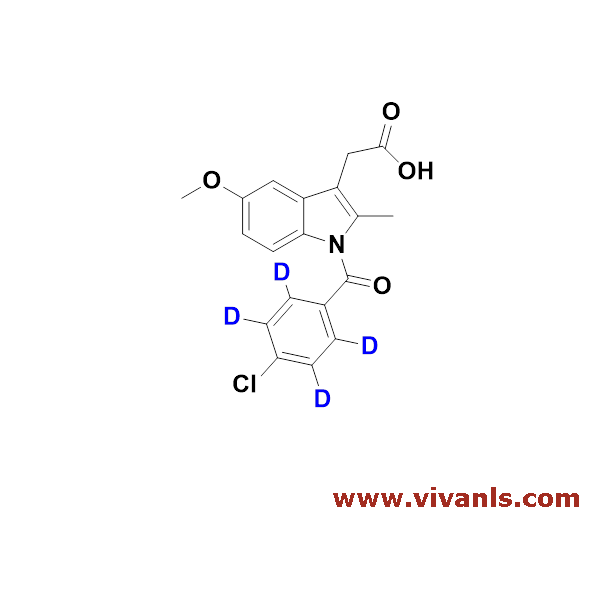 Stable Isotope Labeled Compounds-Indomethacin D4-1635245577.png